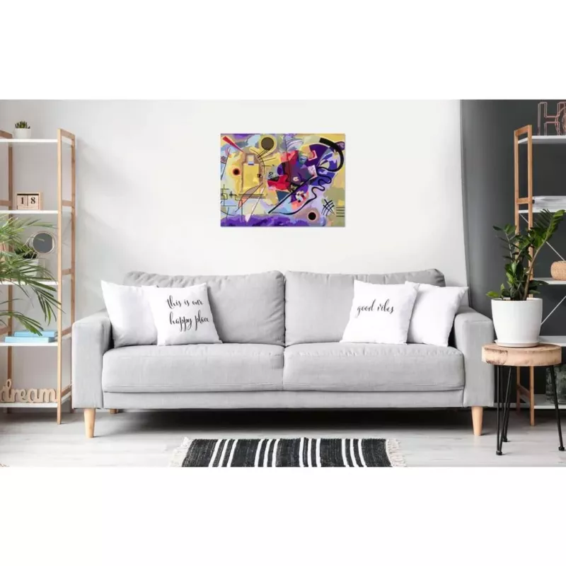 Ravensburger krāsošanas komplekts CreArt ART Collection Canvas Edition Kandinsky – dzeltena, Red, Blue