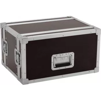 Rack 6U Roadinger Profi 25 cm — profesionāls 19 collu aprīkojuma statīvs, 6 HE, dziļums 25 cm