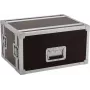 Rack 6U Roadinger Profi 25 cm — profesionāls 19 collu aprīkojuma statīvs, 6 HE, dziļums 25 cm