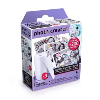 Momentkameras Canal Toys Photo Creator CLK002 papildināšanas komplekts, balts, tiešā termiskā druka