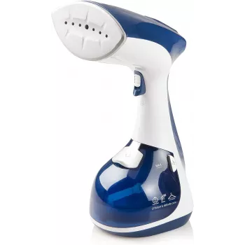 DO7057S, pārnēsājama tvaika suka, 0,22 l, 0,42 min, zila, balta, 40 g/min, keramika