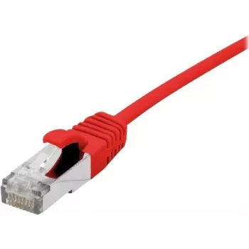 Ethernet komutācijas kabelis Dexlan 858730 CAT6a S/FTP 1 m, sarkans