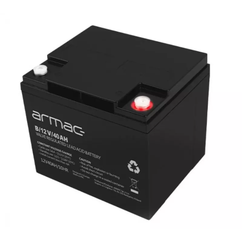 Universāls gēla akumulators Ups Armac B/12V/40Ah