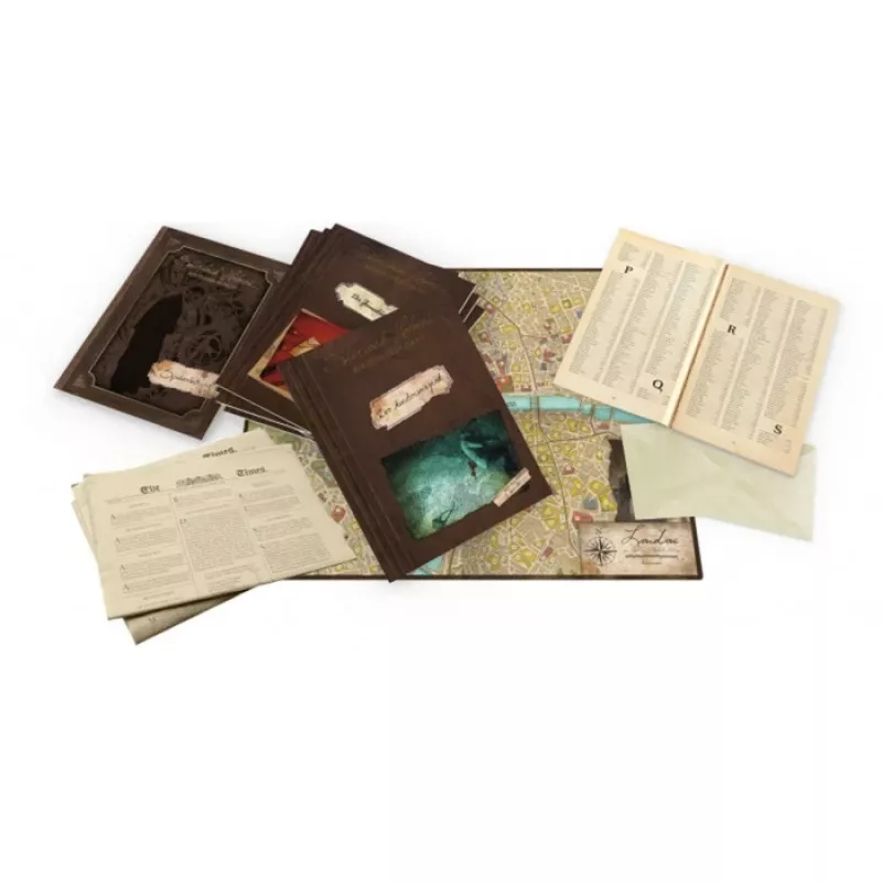 Sherlock Holmes Consulting Detective: The Thames Murders un citi gadījumi, galda spēle