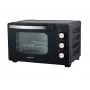 Mini krāsns ESPERANZA EKO008N — 20 L, 1280–1300 W, līdz 230°C, 60 min mehāniskais taimeris, rotācijas vadības pogas, stikla durvis, brīvi stāvoša