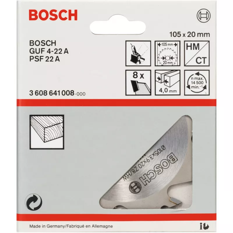 Bosch 3 608 641 008 ripzāģa asmens