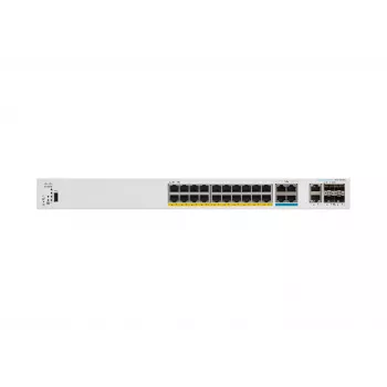 Pārvaldāms slēdzis Cisco Catalyst C1300-24MGP-4X L2/L3 24 Porti PoE