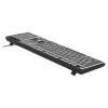 Savio KB-04 tastatūra Mājai/Birojam USB QWERTY UK International Melna
