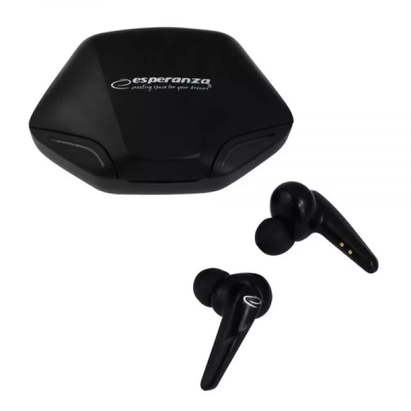 Esperanza EH231K austiņas/headset Bezvadu Ievietojamās Zvani/Mūzika Micro-USB Bluetooth Melns