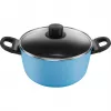 Ballarini Caprera 2H katls ar vāku, 24 cm, zils