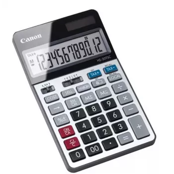 Canon HS-20TSC kalkulators Galda Finanšu Melns, Sudrabains