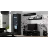 Cama TV statīvs SOHO 140 melns/melns glancēts