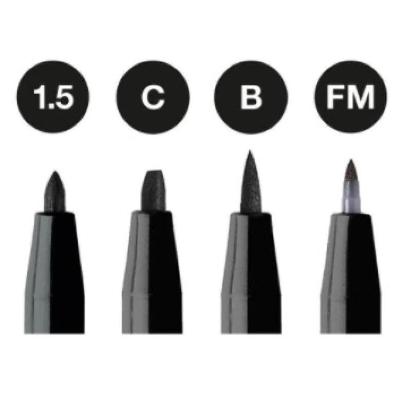 Flomāsters Faber-Castell 167153 — flomāsteris, melns, viens gabals