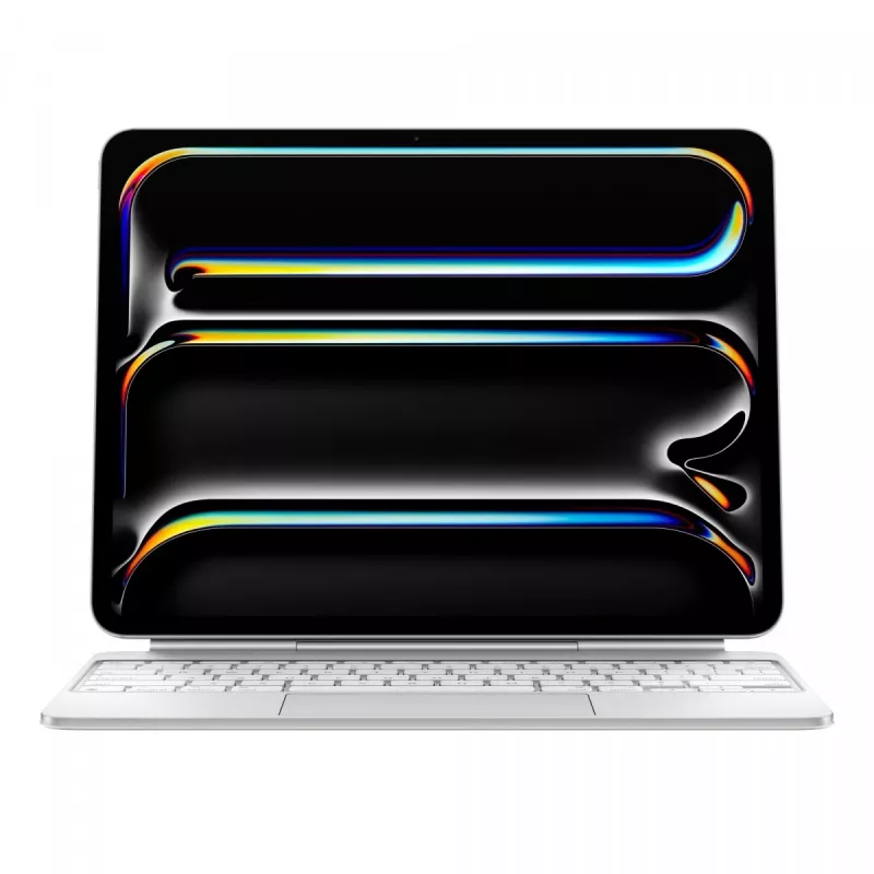 Apple Magic tastatūra iPad Pro 13 collu M4 bezvadu QWERTY balta