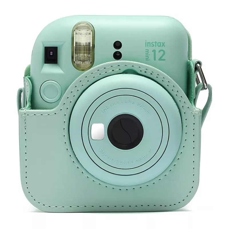 Kompaktais futrālis Fujifilm 4177082 zaļš Instax Mini 12