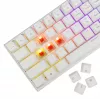 Mehāniskā tastatūra White Shark Wakizashi-2 US Red Switch, Tenkeyless/US izkārtojums, Balta
