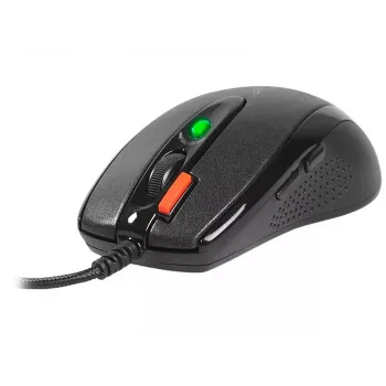 Spēļu pele A4Tech X-7120 USB Type-A piemērota abām rokām 2000 DPI, 3 ms, vadu, melna