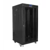 Rack cabinet 19 inch 22U 600x600 mm Melns LANBERG FF01-6622-12BL