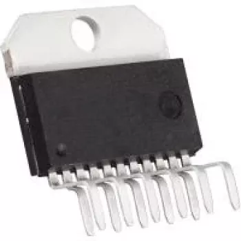 Audio jaudas pastiprinātāja IC Texas Instruments LM3886T, vienkanāla, TO-220-11 korpuss