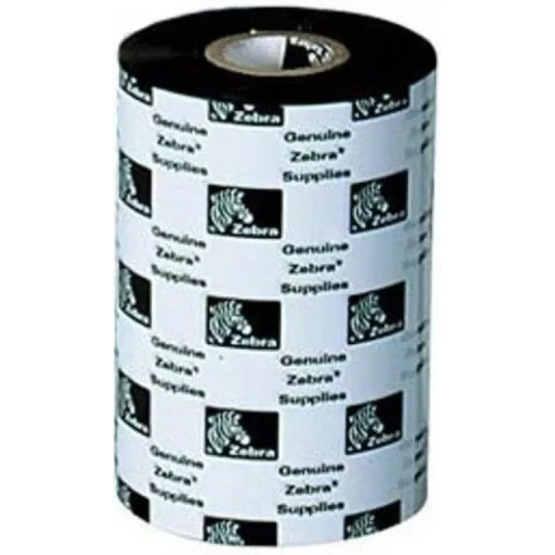 Zebra 4800 Performance Resin termolente 450 m melna