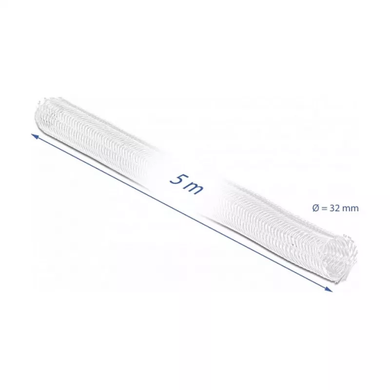 Pīts uzmavas DELOCK 20818 5 m x 32 mm balta