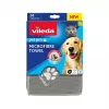 Towel VILEDA Pet Wipes 172650 450x700 mm, poliesters, mazgājams veļas mašīnā, pelēks