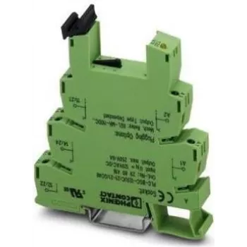 Phoenix Contact releja ligzda 10 gab. PLC-BSC- 24DC/21-21 REL-MR-24DC/21-21AU, REL-MR-24 (2967015)