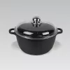 Maestro MR-4620C katls ar vāku 20 cm 2,1 l Melns