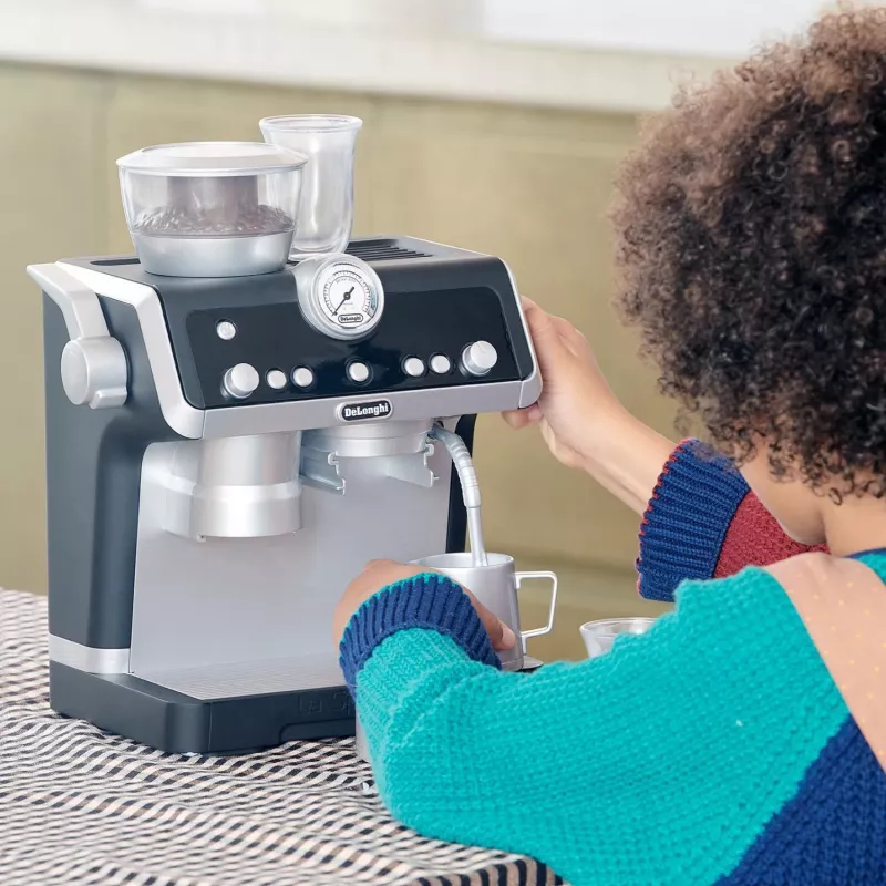DeLonghi Barista kafijas automāts, bērnu mājsaimniecības rotaļlieta