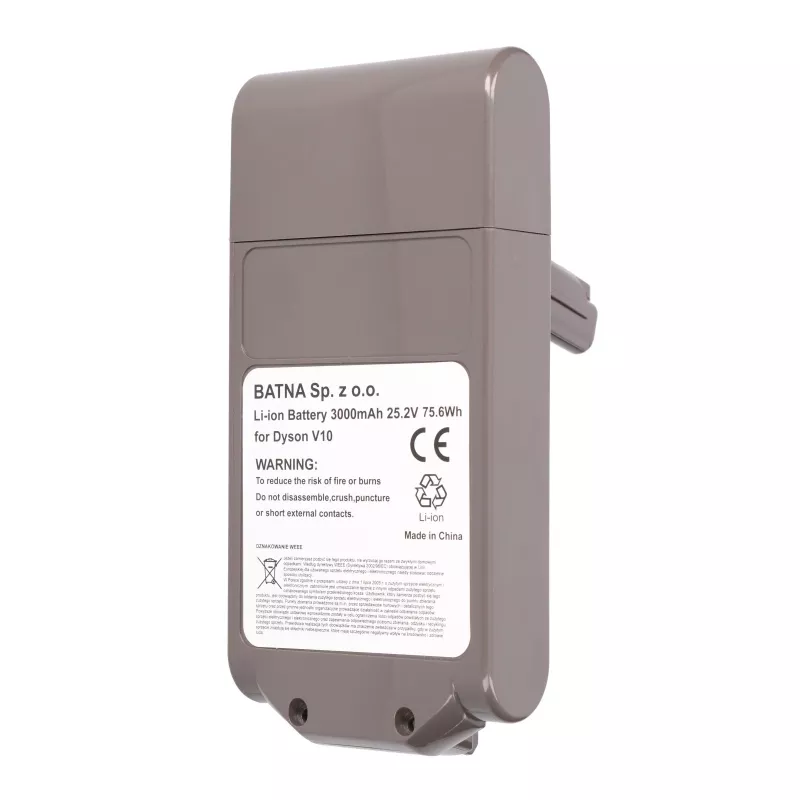 Akumulators Dyson putekļsūcējam V10 25,2 V 3000 mAh