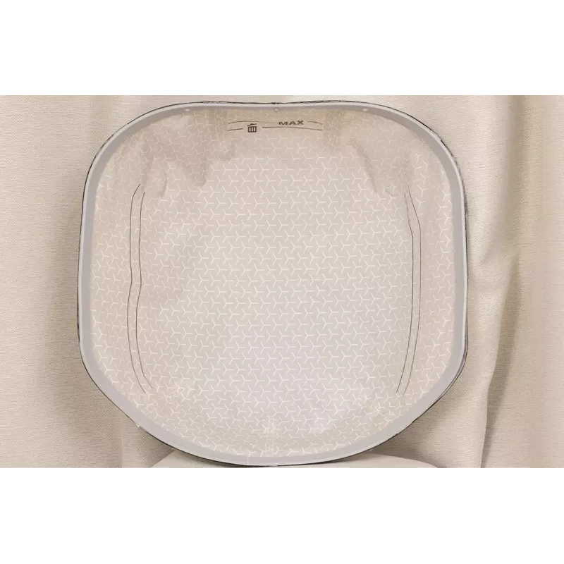 Kaķu pakaišu paklājiņš PETKIT P9221 — šūnveida slazds, pelēks, 23,6 x 15,7 collas