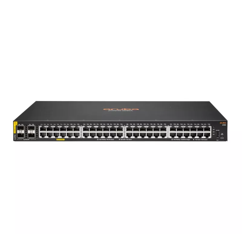 Pārvaldāms slēdzis HPE Aruba Networking Aruba 6100 48G PoE 4SFP+ 370W