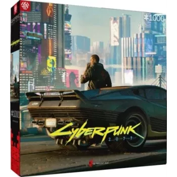 Jigsaw Puzzle Cenega Cyberpunk 2077 Mercenary on the Rise 1000 pcs
