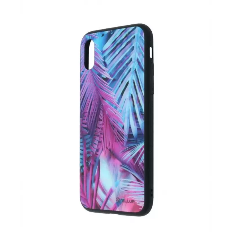Tellur aizsargstikls ar apdruku iPhone XS — rūdīta ekrāna aizsardzība