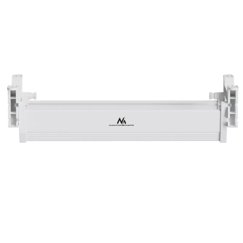 Maclean galda apakšējais kabeļu/pagarinātāju organizators, max. slodze 5 kg, balts, MC-106 W