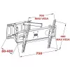 Stiprinājums 14-42 LCD/LED TV 35KG ART AR-44