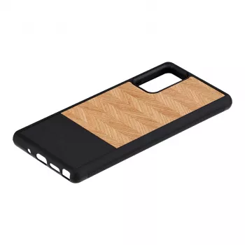 Mobilā telefona maciņš Man and Wood Galaxy Note 20 herringbone nero black