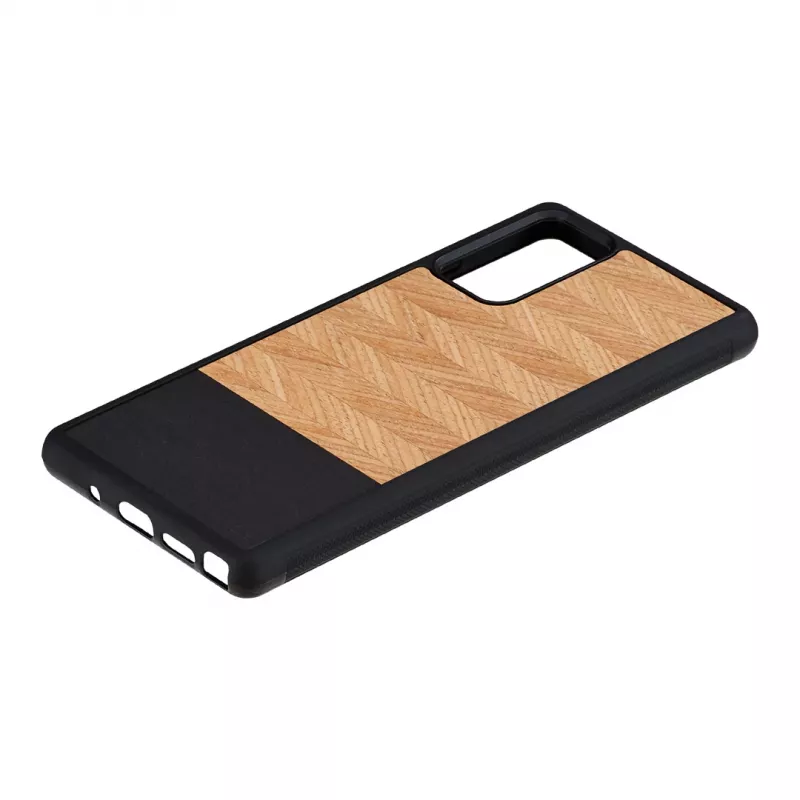 Mobilā telefona maciņš Man and Wood Galaxy Note 20 herringbone nero black