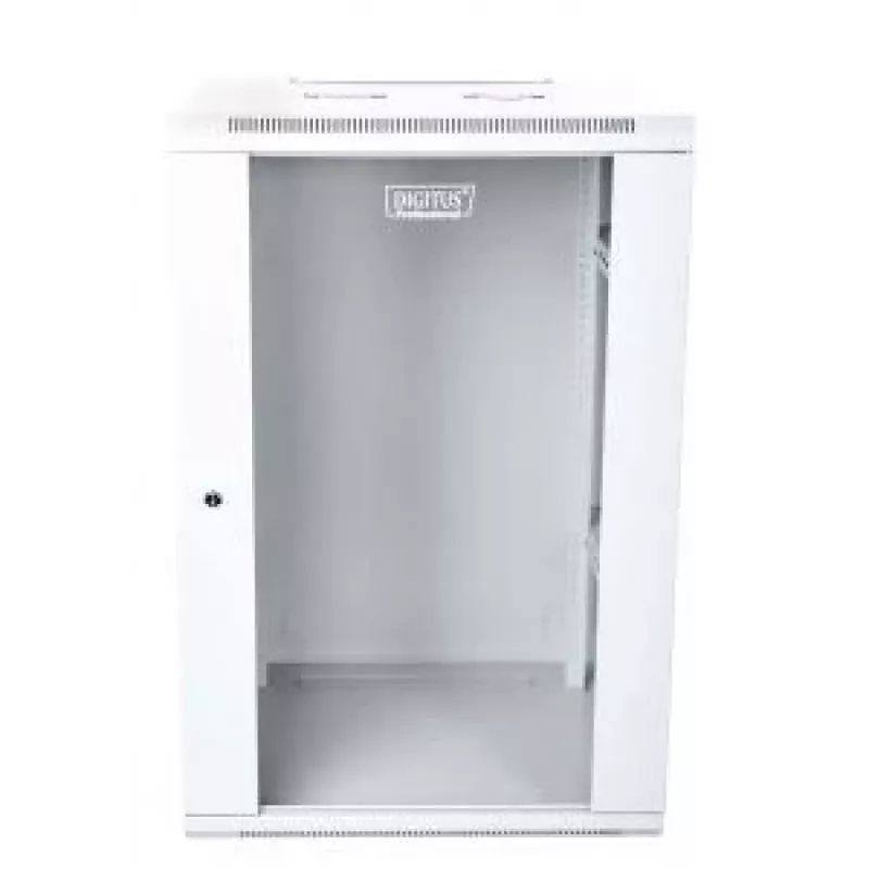 Digitus DN-W19 18U/600 statņu skapis Brīvi stāvošs statņu skapis Pelēks