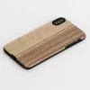 Viedtālruņa maciņš man and wood iPhone X/XS — vintage olīvmelnā krāsā