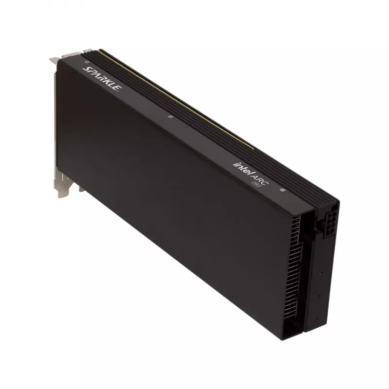 Grafikas karte Sparkle B60 Pro 24 GB Intel Arc, 2400 MHz, GDDR6 192-bitu, pasīvā dzesēšana, PCIe 5.0 x8, 4× DisplayPort 2.1