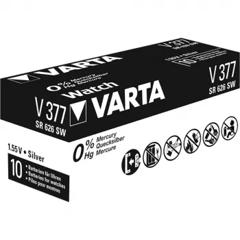 Varta 00377101111 21 mAh Sudraba
