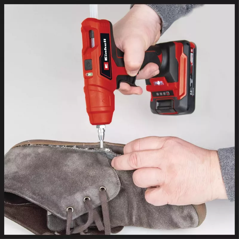 Einhell 4522200 karstās līmes pistole, melns/sarkans