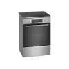 Bosch Plīts HLS79Y351U 6. sērija, Plīts virsmas tips Indukcija, Cepeškrāsns tips Elektriskā, Nerūsējošais tērauds, Platums 60 cm, Grilēšana, LCD, 63 L, Dziļums 60 cm