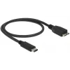 USB kabelis DeLOCK 0,5m USB3.1 C - MicroUSB3.1 B