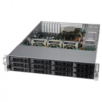 Servera korpuss Supermicro CSE-LA26AC12-R920LP1 statīva 920 W melns pelēks