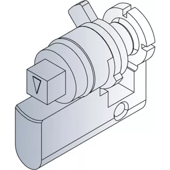 Schroff cilindrs 8MM kvadrātveida uzgalis (27230063)