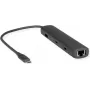 Dokstacija ROLINE 12021124 USB 3.2 Gen 1 Type-C pelēka vadu