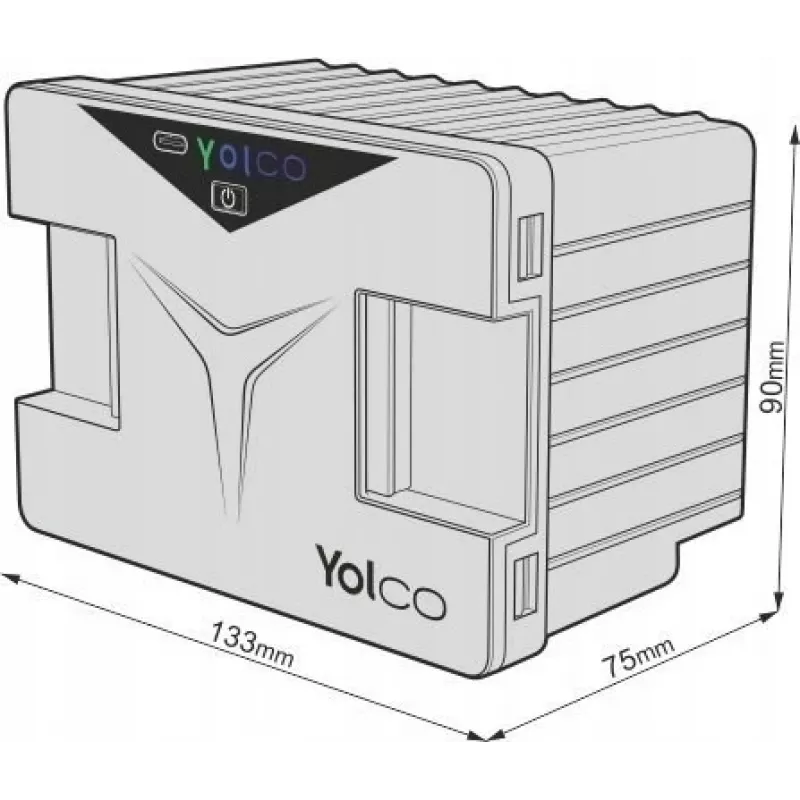 Yopower SC4G, SC4B modulāra baterija Yolco pārnēsājamiem ledusskapjiem