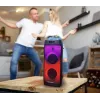 Sistēmas audio PLL FM USB/SD/BT 2xKaraoke FULL LED PartyBox